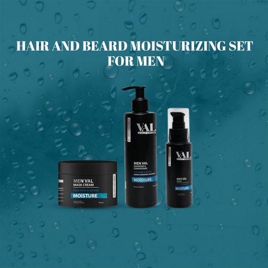 Hair and Beard Moisturizing Set for Men