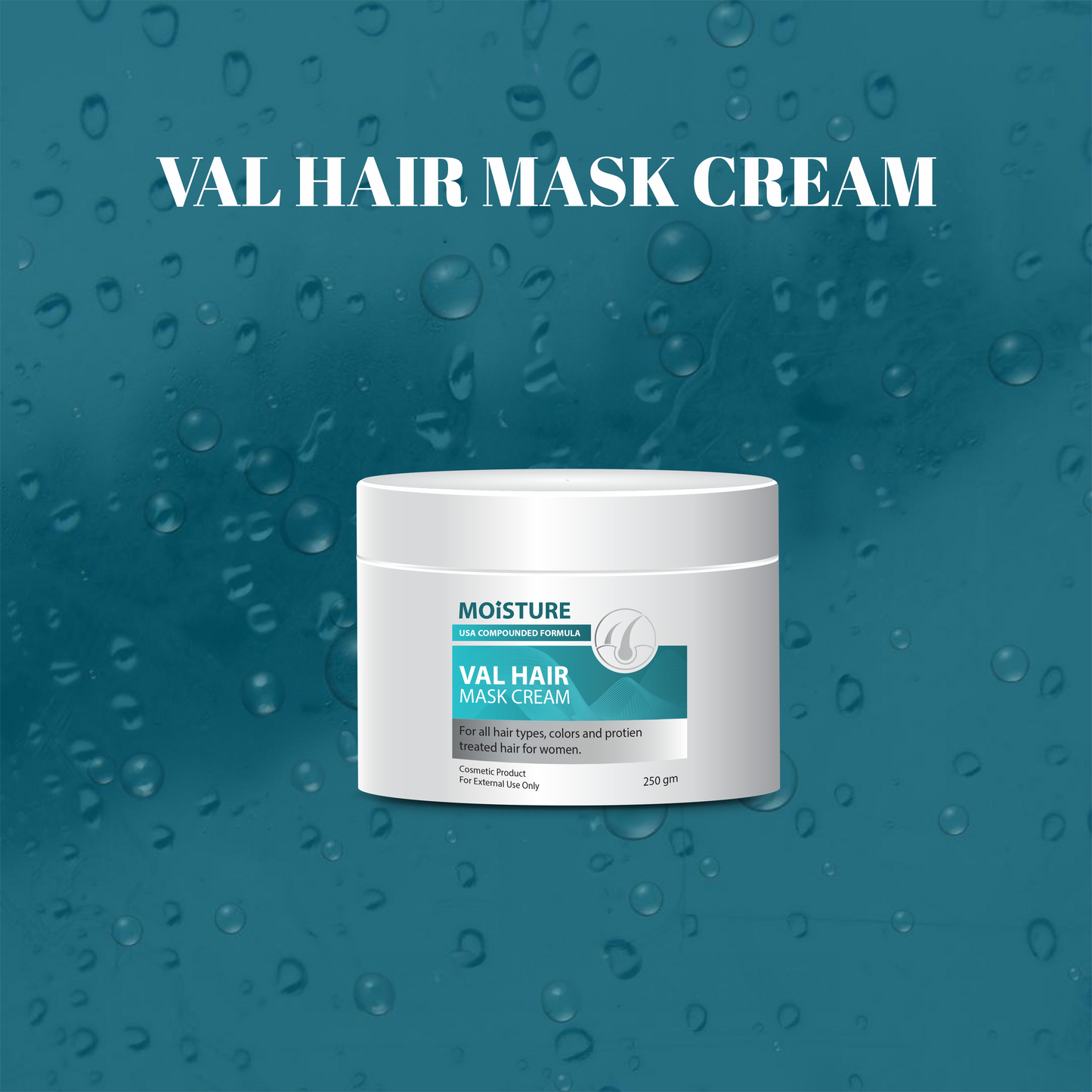 Val Hair Mask Cream – Deep Nourishment for Luxurious Hair