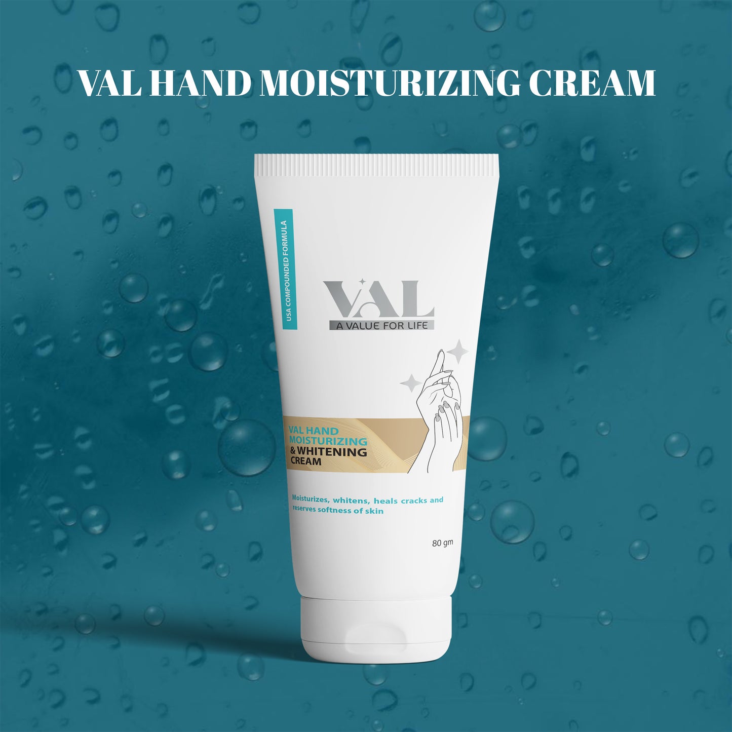 Val Hand Moisturizing Whitening Cream – Illuminate and Hydrate