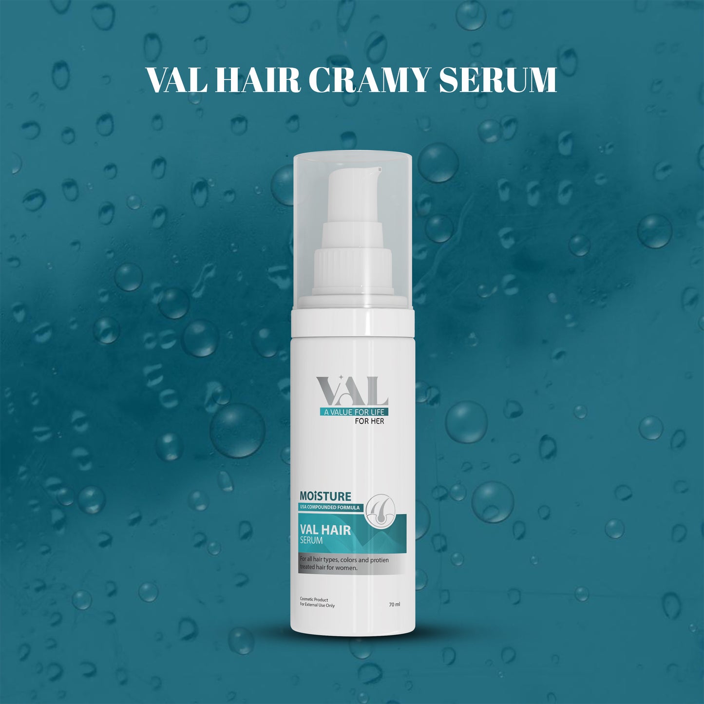 Val Hair Creamy Serum – Illuminate Your Locks