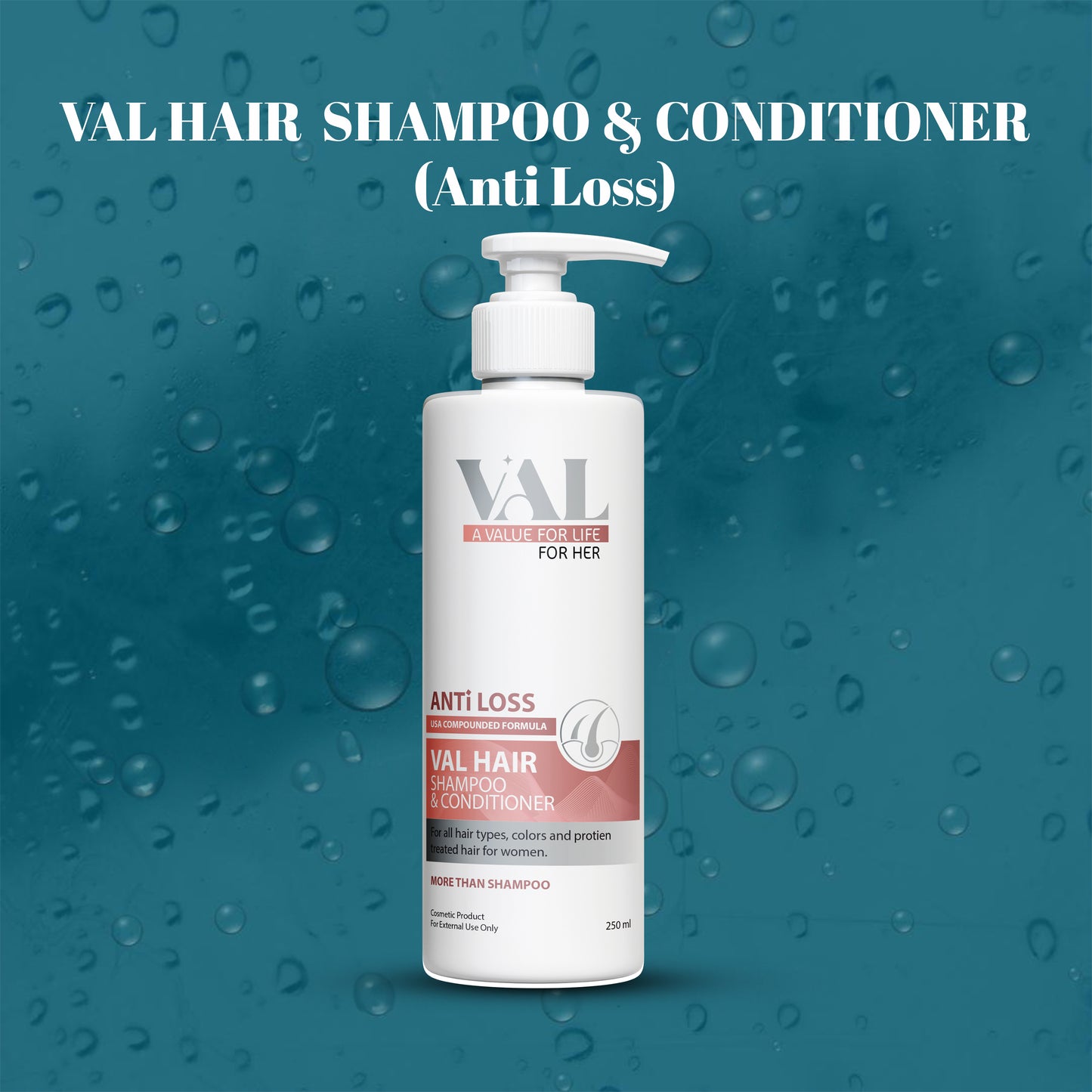 Val Shampoo & Conditioner Anti-Loss – Fortify Your Hair